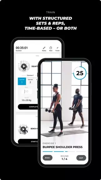 Gymshark Training: Fitness App Capture d’écran3