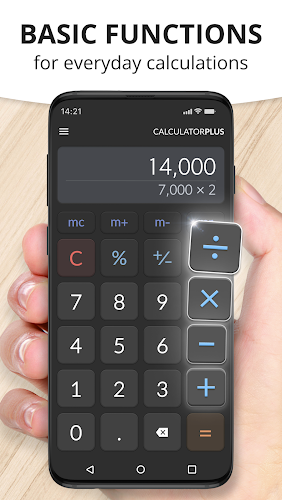 Calculator Plus with History Screenshot 2