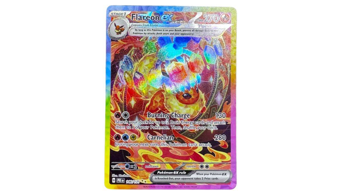 Flareon EX Prismatic Evolutions