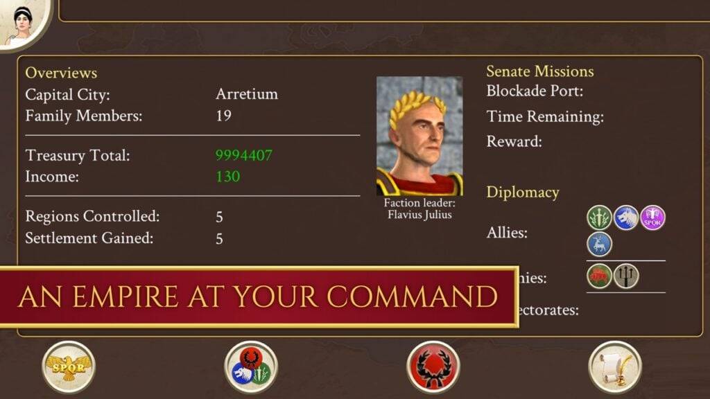 Feral Interactive Releases Imperium Aggiornamento per Roma: totale guerra