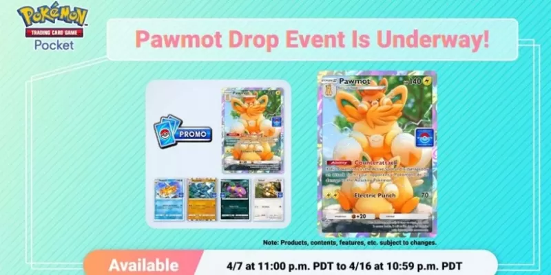 Pawmot在Pokemon TCG Pocket的最新下降活動中的甜蜜復仇