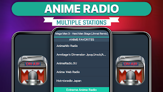 Anime Radio Favorites ảnh chụp màn hình 1