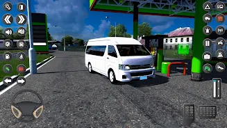 Van Simulator Indian Van Games captura de pantalla 1