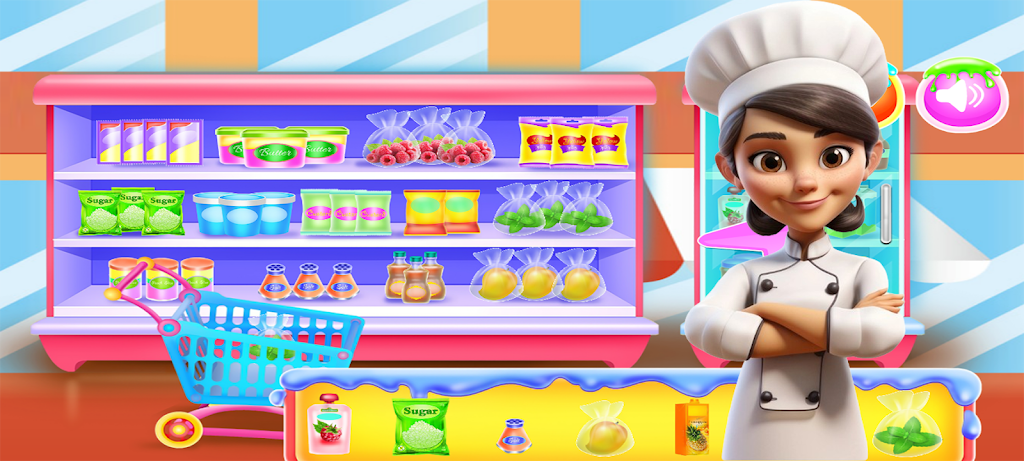 cooking game dessert maker ကိုဖန်သားပြင်1