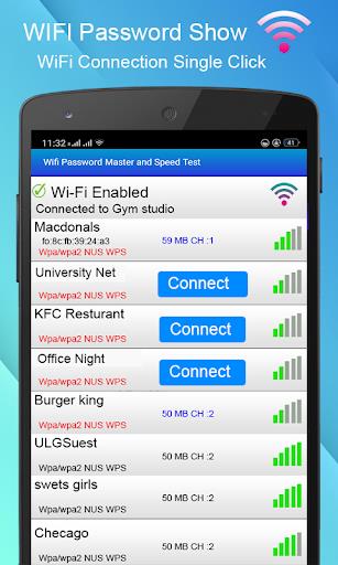 WiFi Password Show Analyzer ကိုဖန်သားပြင်1