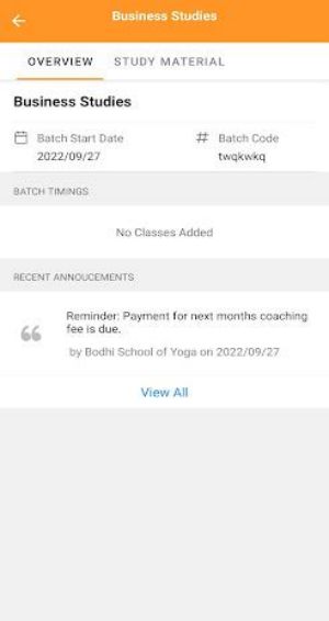 Screenshot Bodhi School of Yoga 3