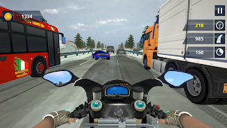 Endless Moto Traffic Racer 3D Screenshot 2