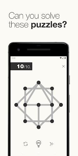 1Line & dots. Puzzle game. zrzut ekranu 2