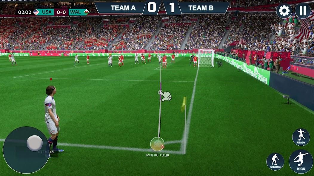 ภาพหน้าจอ Real League Soccer Offline Mod 2