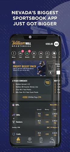 William Hill Nevada Sportsbook Скриншот 1