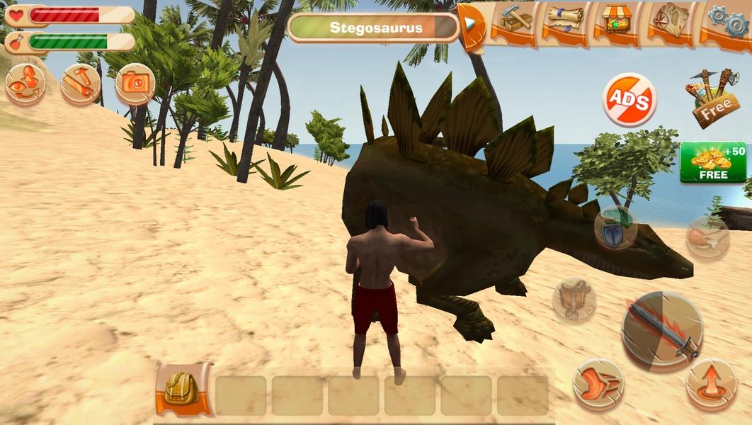 The Ark of Craft: Dino Island screenshot 3