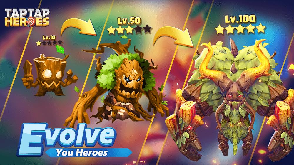 Taptap Heroes: ldle RPG ekran görüntüsü 2