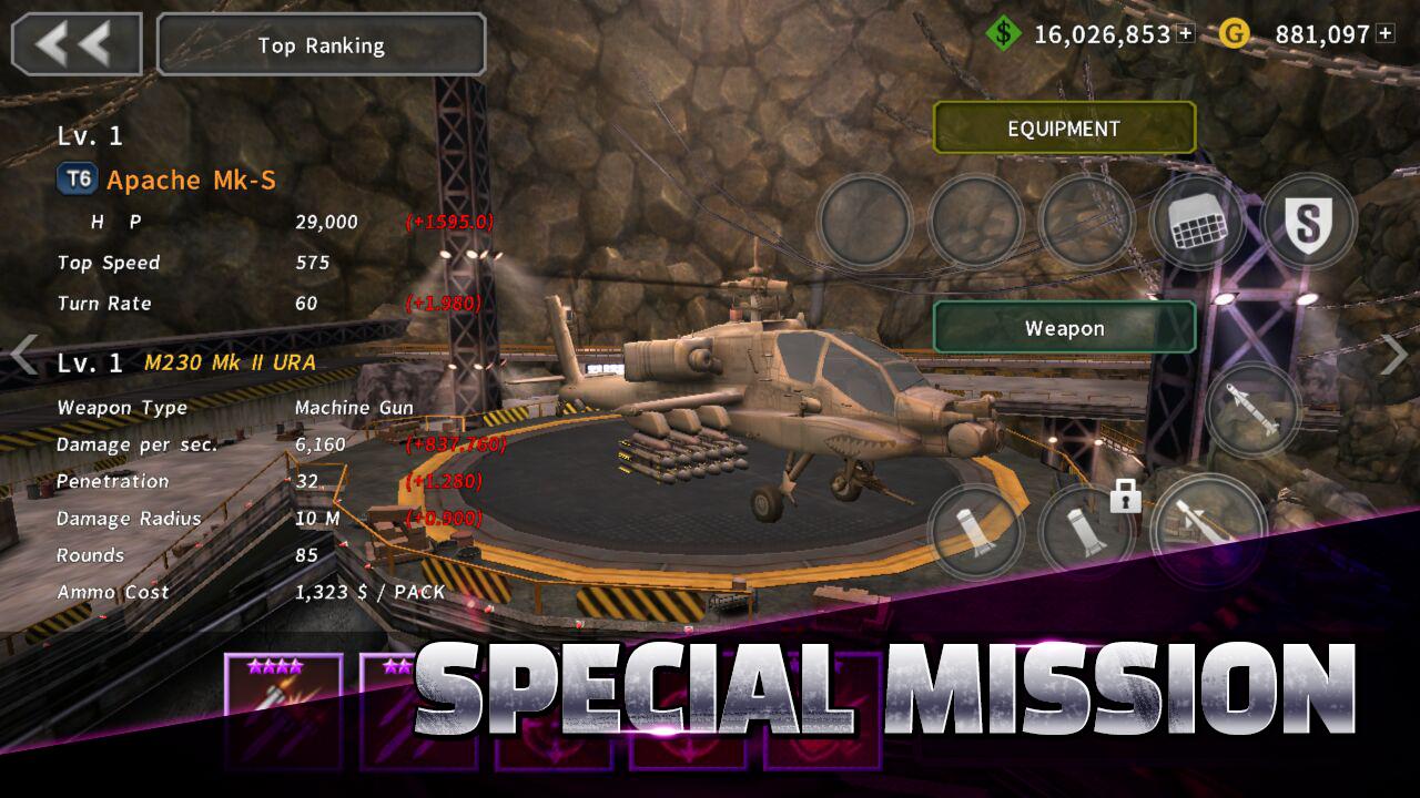 GUNSHIP BATTLE：直升機 3D Action屏幕截圖3