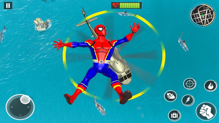 Robot Spider Hero Spider Games স্ক্রিনশট 4