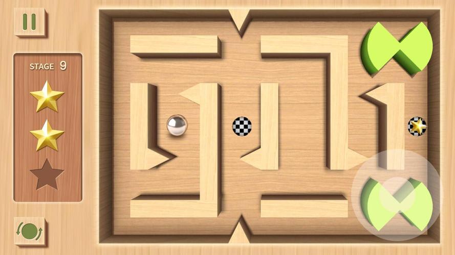 Maze Rolling Ball 3D screenshot 1