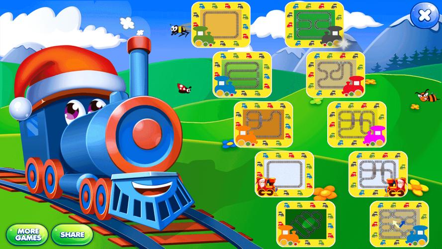 Trains for Kids 스크린 샷 1