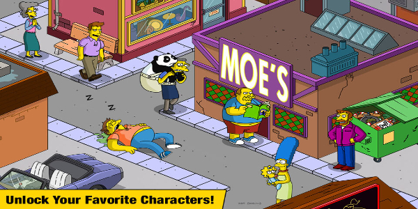 The Simpsons™: Tapped Out экрана 3
