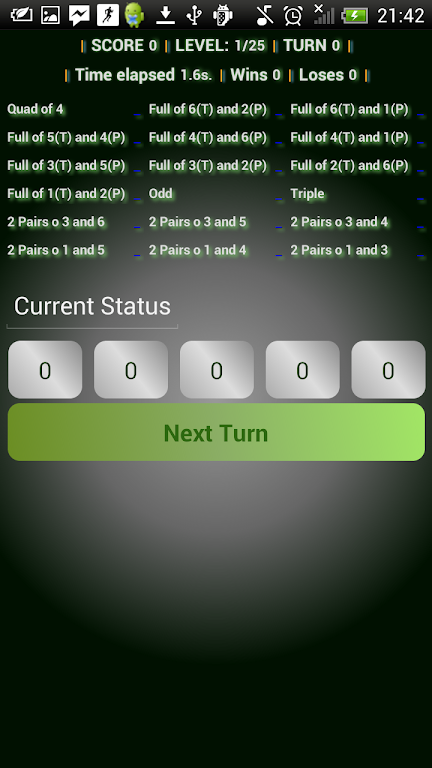 ภาพหน้าจอ Doms roll dice poker game free 2