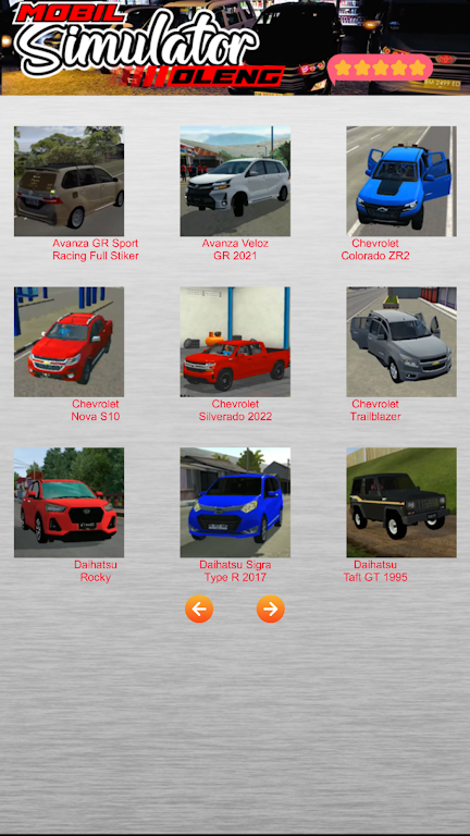 Screenshot Mobil Simulator Oleng 4
