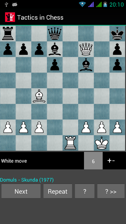 Tactics in Chess экрана 1