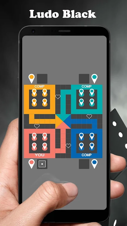 Ludo Black screenshot 2