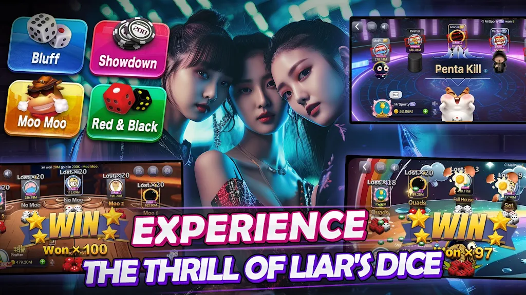 Moo Moo-Liar’s Dice screenshot 1