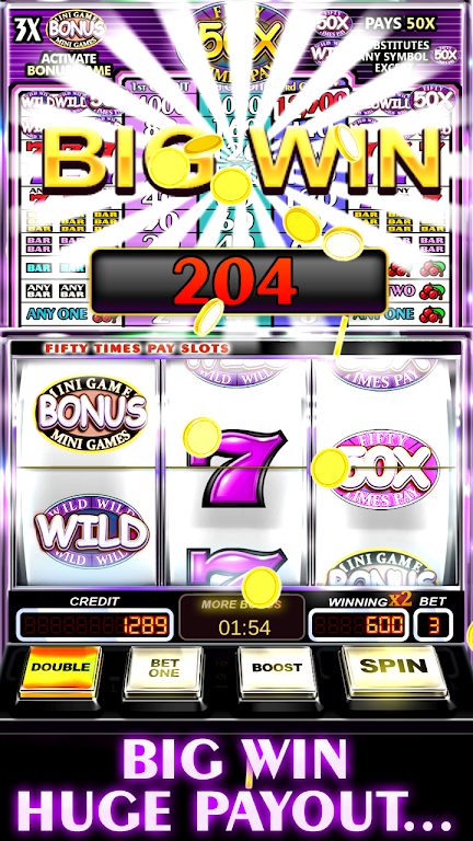 Free Slot Machine 50X Pay应用截图第2张