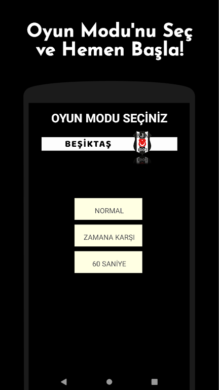 Beşiktaş Futbolcu Kart Eşleştirme Oyunu Capture d’écran2