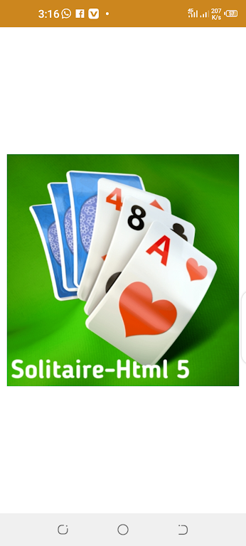 Screenshot Solitaire Html5 2