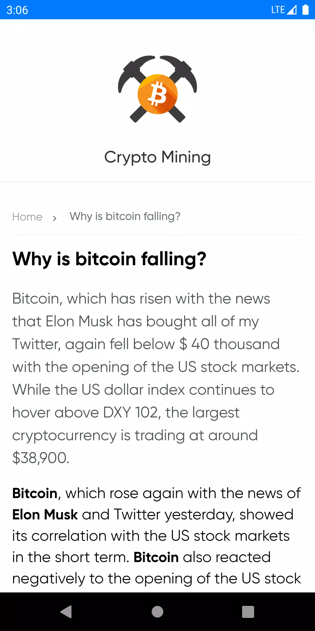 ภาพหน้าจอ Crypto Mining 2