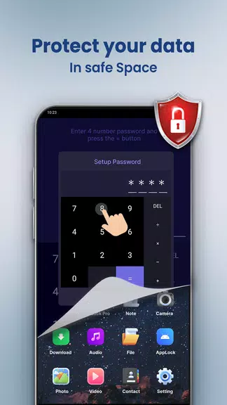 App Lock - Calculator Lock captura de pantalla 2
