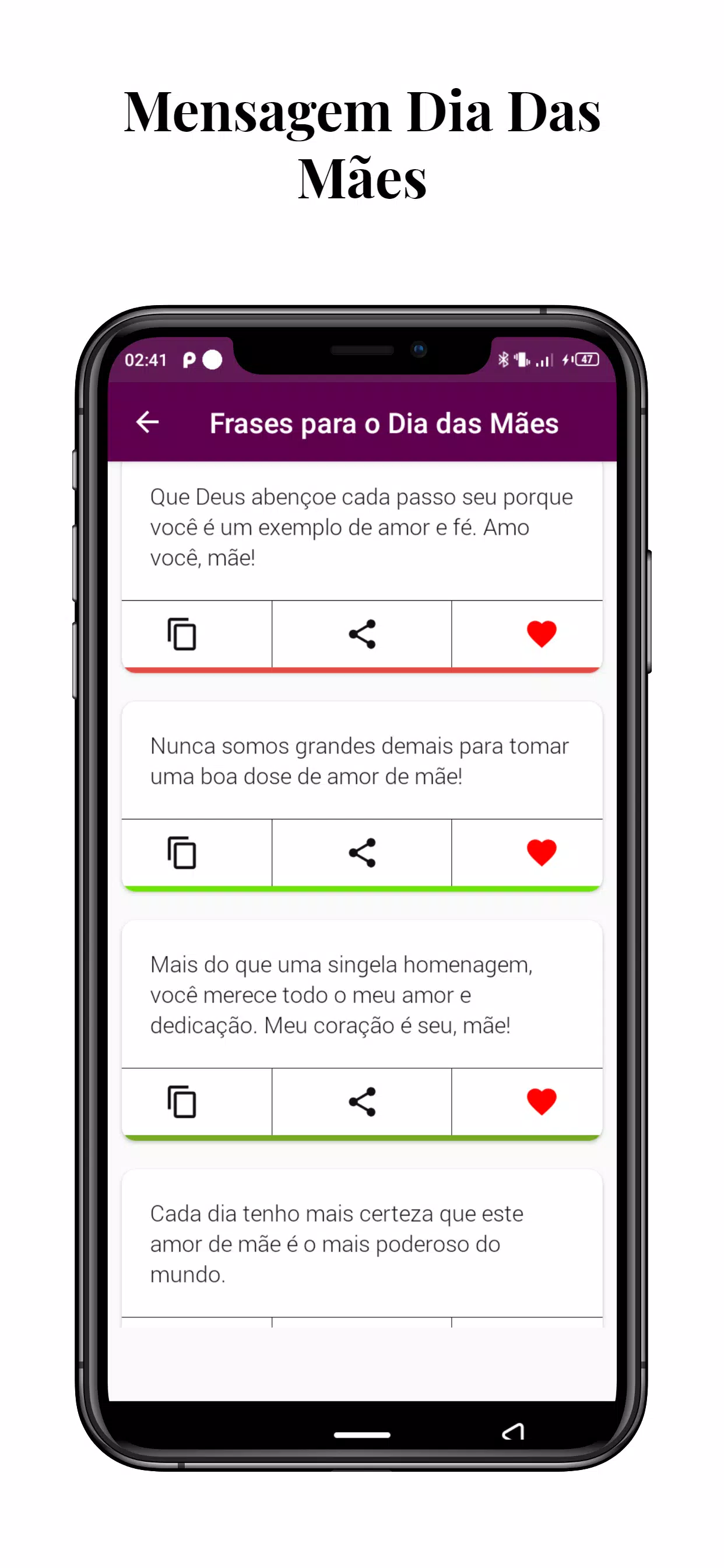 Mensagem Dia Das Mães 2024屏幕截圖3
