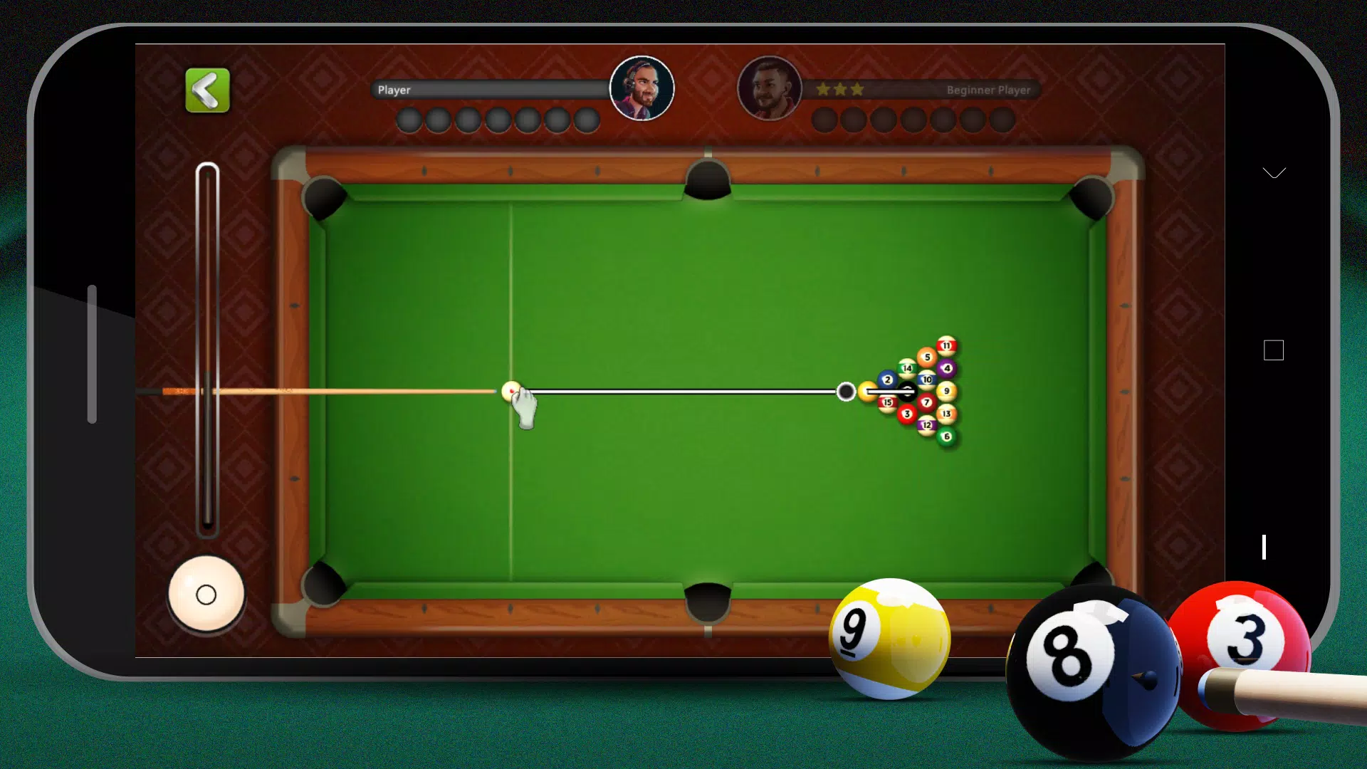 8 Ball Billiards Offline Pool captura de pantalla 4