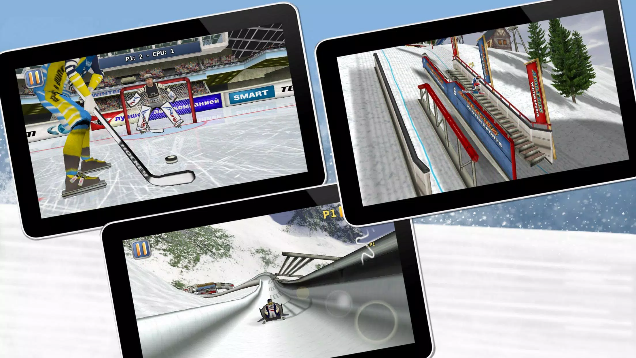 Athletics 2: Winter Sports captura de pantalla 4