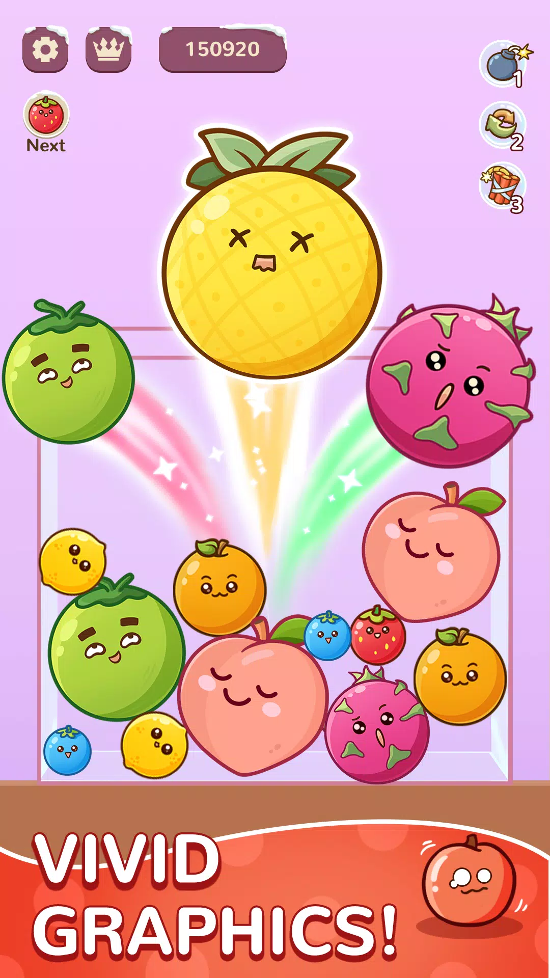 ภาพหน้าจอ Fruit Drop Master 3