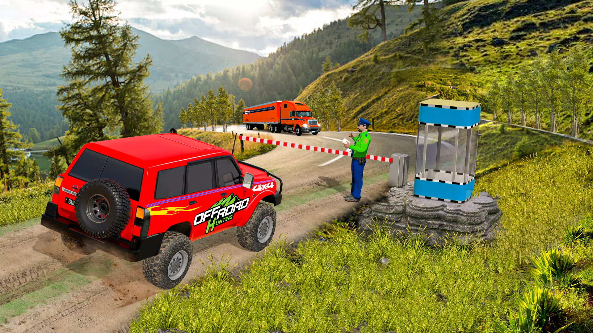 Off The Road-Hill Driving Game zrzut ekranu 2