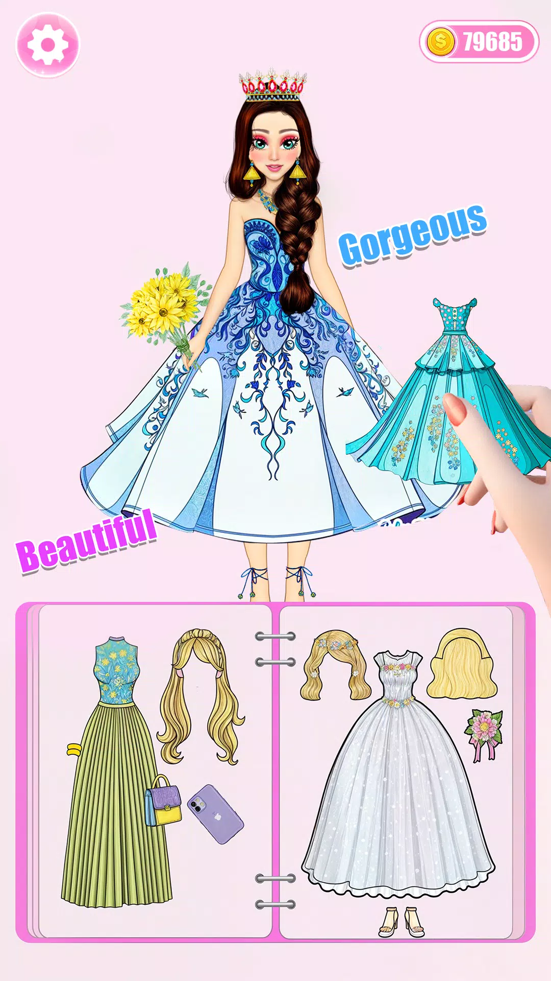 Paper Doll: Dress Up DIY Game экрана 4