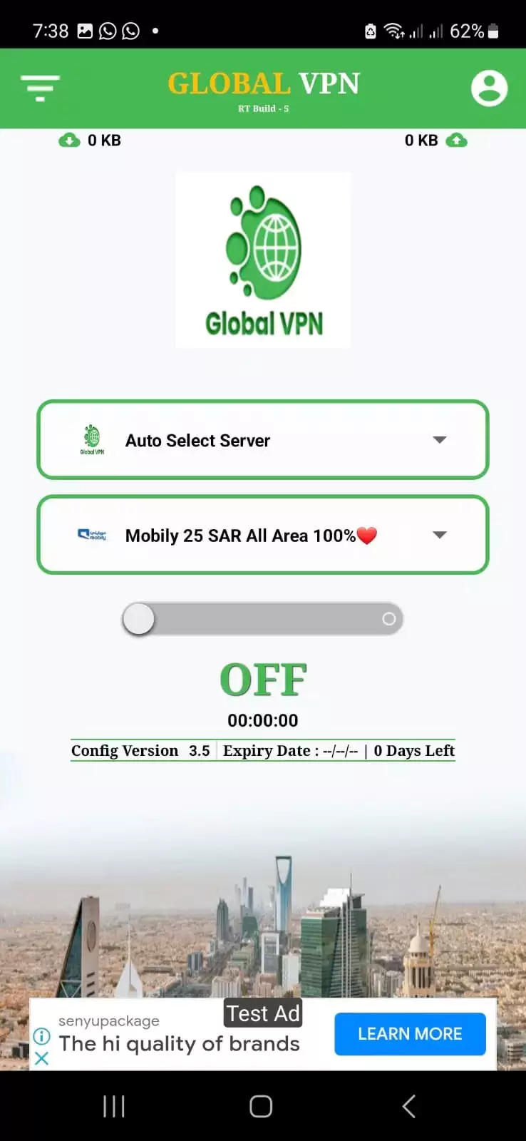 Global VPN Ảnh chụp màn hình 2