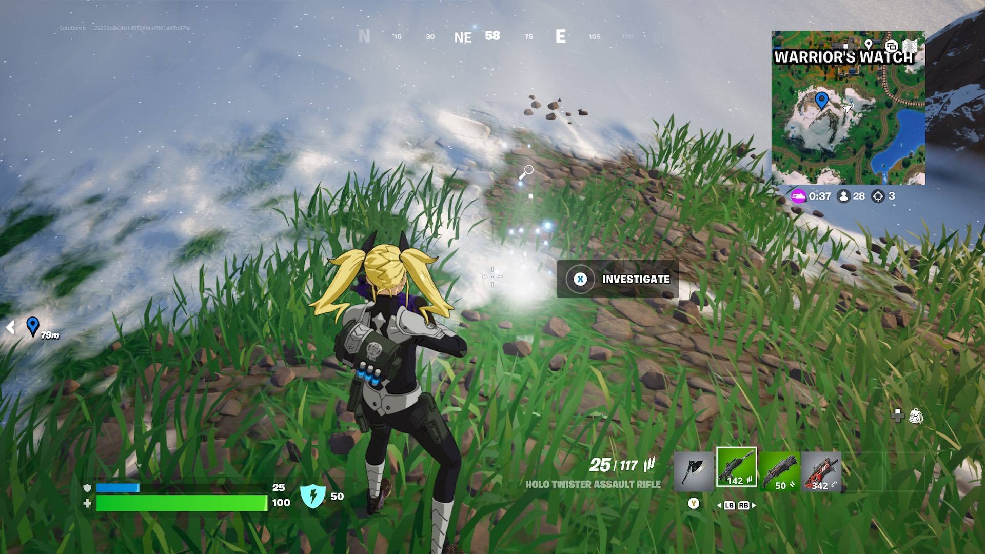 Fortnite: Track Comet Traces in Mountains Guide