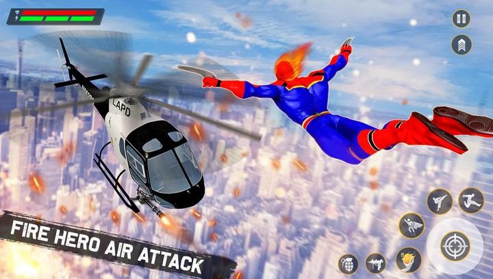 ภาพหน้าจอ Miami Spider Rope Hero Games 4