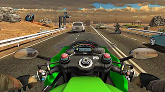 Racing In Moto: Traffic Race屏幕截圖1