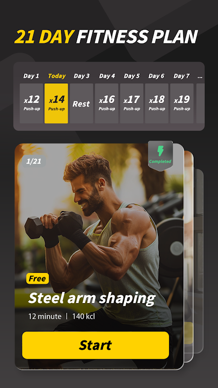 Muscle Monster Workout Planner Screenshot 4