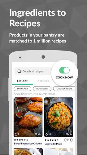 Cooklist: Pantry & Cooking App 스크린 샷 2