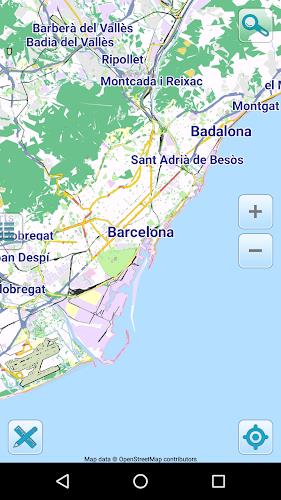 Map of Barcelona offline ảnh chụp màn hình 1