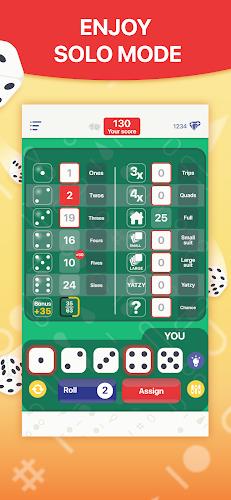 ภาพหน้าจอ Yatzy - Classic Fun Dice Game 2