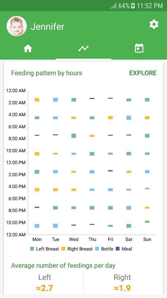 Baby Tracker Mod屏幕截圖3