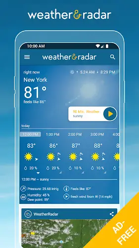 Weather & Radar USA - Pro экрана 4