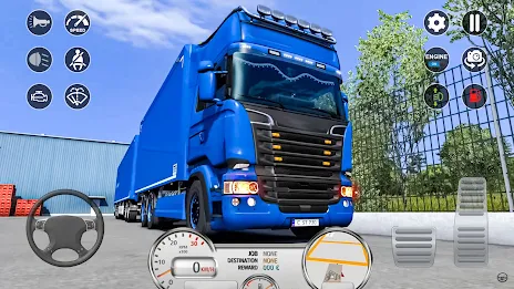 Euro Cargo Truck Simulator Pro captura de pantalla 4