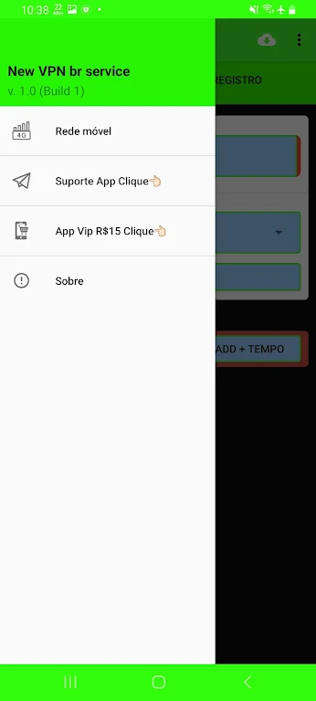 New VPN br service 스크린 샷 1