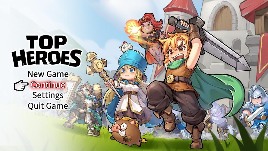 Top Heroes: Kingdom Saga 스크린 샷 2